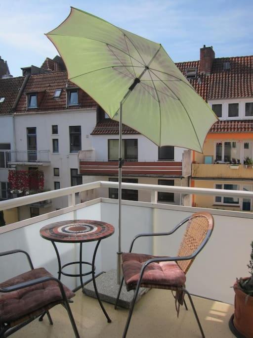 Modernes 1 Zimmer Luxusappartement Kleiner Roland Mit Parkplatz Und Balkon In Bremen Naehe Zentrum Εξωτερικό φωτογραφία
